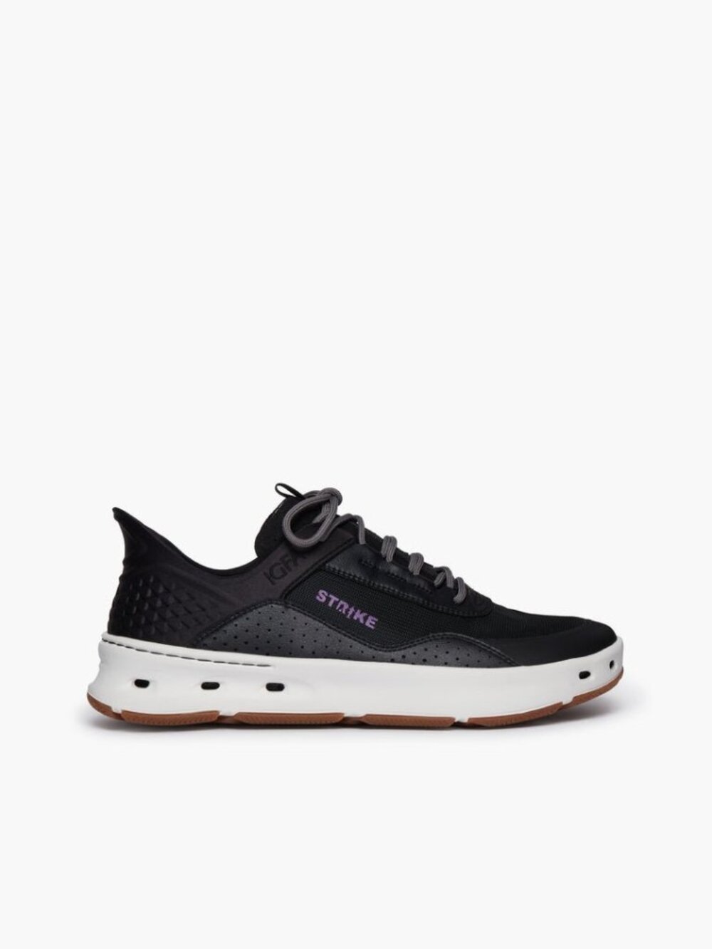 Strike Bluefin Lace Sneaker Performance Fishing Water Shoes Black